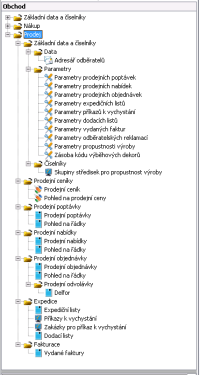 Úlohy pro prodej