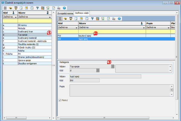 Přehled okna 2 Přehled okna 2