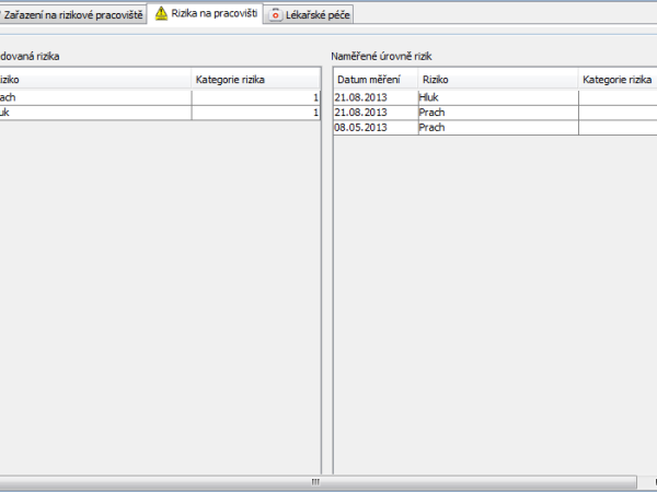 Přehled okna Přehled okna