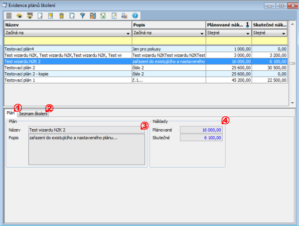 Přehled okna Přehled okna